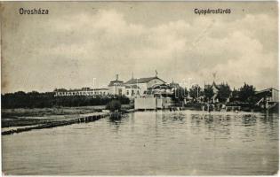 1910 Gyopárosfürdő (Orosháza), fürdő. G. Szabó Lajos kiadása