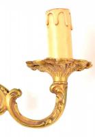 Réz falikar párban, bekötve, m:27 cm, h:21 cm  (2×)