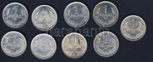 1926-39. 1P Ag (9x) T:1/2,2,3