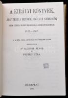 dr Illéssy János-Pettkó Béla: A királyi könyvek (1527-1867)Bp., 1998. Heraldika, Kiadói kartonálásba...