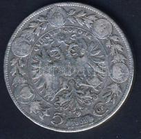 Ausztria 1900. 5K Ag "Jubileum" T:3