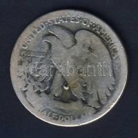 USA 1917. 1/2$ Ag "Walking" T:4