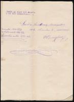 cca 1921 Bucsi József Harctéri költeményei a délvidékről. Szerbiai háborús emlékversek, nagyrészt gé...