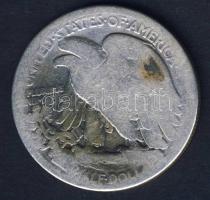 USA 1917. 1/2$ Ag "Walking" T:4