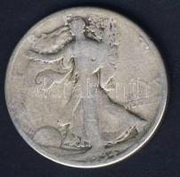 USA 1934D 1/2$ Ag "Walking" T:4