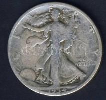 USA 1934. 1/2$ Ag "Walking" T:4