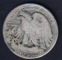 USA 1936. 1/2$ Ag "Walking" T:4