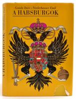 Gonda Imre - Niederhauser Emil: A Habsburgok. Egy európai jelenség. Bp., 1977, Gondolat. Kiadói egészvászon-kötésben, kiadói papír védőborítóval, kis hiány rajta