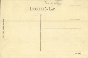 Kőszeg, kert, Katonai alreáliskola, teniszpálya. Art Nouveau