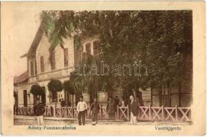 1919 Adony-Pusztaszabolcs, vasútállomás