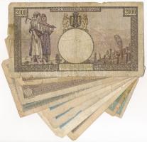 Románia 1941-1946. 10db-os vegyes bankjegy tétel T:III-,IV
Romania 1941-1946. 10pcs of various bank...