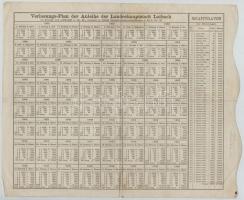 Ausztria / Laibach 1879. "Landeshauptstadt Laibach" kölcsön kötvény 20 Osztrák értékű Guld...
