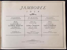 1925 Az 1924-es dániai Jamboree részvevőiről, eseményeiről készített rajzok, 4 színes táblával, a ra...