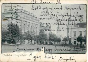 17 db régi magyar városképes lap / 17 pre-1945 Hungarian town-view postcards