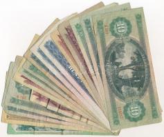 16db-os vegyes magyar forint bankjegy tétel T:III