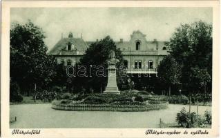 1927 Budapest XVI. Mátyásföld, Mátyás király szálloda és szobor