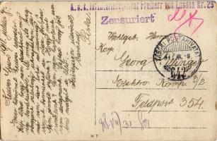 1918 Hoverla, Tiszai gát / Klauzura / dam. photo + "KuK Infanterieregiment Freiherr von London ...