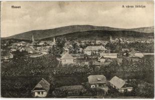 1915 Huszt, Chust, Khust; látkép. Mandlovits Lipót kiadása / general view