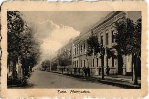 1919 Zenta, Senta; Főgimnázium / grammar school