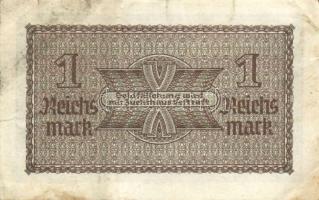 Német 3. Birodalom/Bankjegy a megszállt területek részére/Reichskreditkassenschein DN(1939) 1RM(2x) ...