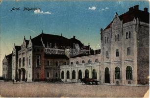 1919 Arad, vasútállomás / Bahnhof / railway station (EM)