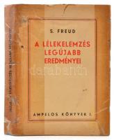 Sigmund Freud: A lélekelemzés legújabb eredményei. Fordította: Dr. Lengyel József. Ampelos Könyvek I. Debrecen, 1945, Pannonia Könyvnyomda, 216+8 p. Kiadói félvászon-kötés, kiadói papír védőborítóban, a papír védőborító ragasztott, javított, de egyébként jó állapotban.