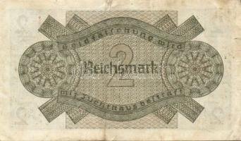 Német 3. Birodalom/Bankjegy a megszállt területek részére/Reichskreditkassenschein DN(1939) 2RM(2x) ...