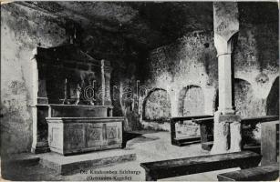 Salzburg, Die Katakomben Salzburgs (Getrauden Kapelle) / catacombs, chapel. J. Huttegger Nr. 239. (EK)