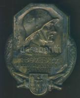 Német Birodalom/Weimari Köztársaság 1927. "Spandau Garde. Gren. Rgt. Nr.5" katonai kitüntetés T:2