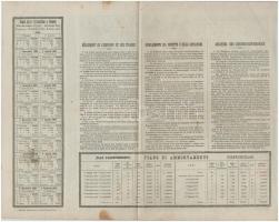 Olaszország / Róma 1885. "Olasz Vöröskereszt" kötvénye 25L-ról, bélyegzésekkel T:III 
Ita...