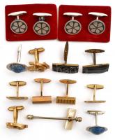 7 pár mandzsettagomb