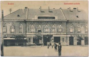 1908 Zombor, Sombor; Vadászkürt szálloda, kávéház és étterem / hotel, cafe and restaurant (EK)