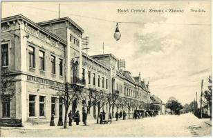 Zimony, Zemun, Semlin; Bernhard Kronstein Központi szállodája / Hotel Central