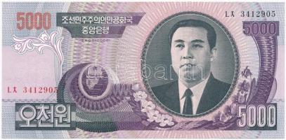 Észak-Korea 2006. 5000W T:I North Korea 2006. 5000 Won C:UNC