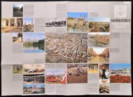 15 db háború utáni vegyes magyar városképes térkép