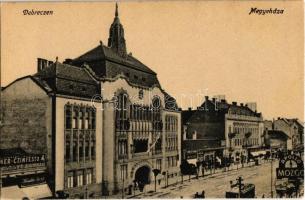 Debrecen, Megyeháza, villamos, Apollo Mozgó (mozi), üzletek