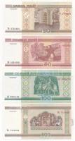 Fehéroroszország 2000. 20R + 50R + 100R + 500R T:I Belarus 2000. 20 Rublei + 50 Rublei + 100 Rublei + 500 Rublei C:UNC