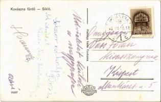 Kovászna-fürdő, Baile Covasna; sikló. Hadnagy bazár kiadása / funicular