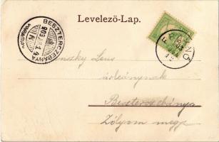 1903 Fraknó, Forchtenstein, Frochtenau; vár / Schloss / castle (EK)