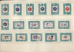 718 db magyar gyufacímke szépen feldolgozva lapokon sok érdekes témával