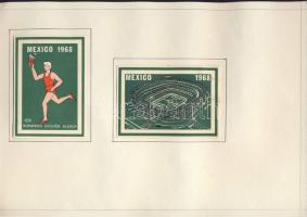 718 db magyar gyufacímke szépen feldolgozva lapokon sok érdekes témával