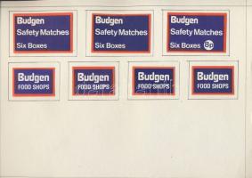 550 db-os szép gyufacímke-gyűjtemény