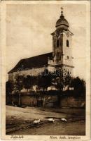 1939 Zsámbék, Római katolikus templom. Kiadja Scharle Gyula (ázott / wet damage)