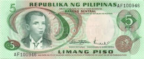 Fülöp szigetek 1969. 5P, 10P T:I + 1970. 10P T:I + Fülöp-szigetek / japán megszállás 1943. 5P speciá...