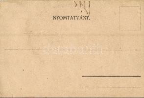 Dunaföldvár, Horváth Lajos kádármester / Hungarian barrel maker's advertisement (EK)