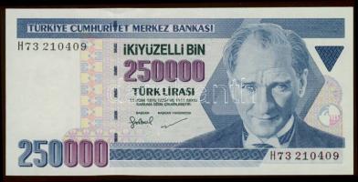 Azerbajdzsán 1992. 250M + 1993. 100M + Törökország 1970.(1982) 10000L + 1992. 250.000L T:I