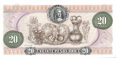 Ghana 1980.7.2. 50C T:I + Kolumbia 1983.1.1. 20P(2x) T:I