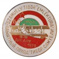 1979. Szamuely Tibor emléktúra jelvény (30mm) T:2