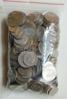 1kg vegyes fémpénz, egész világ,régi és új