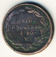 Ausztria 1780W 1Kr T:3 + 1925. 1Sch Ag T:2/3